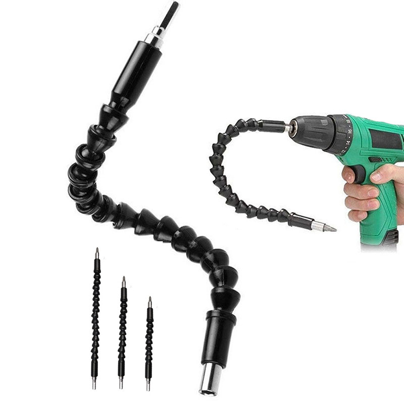 Drain Snake Flexible - Perceuse électrique, embout de tournevis, serpent
