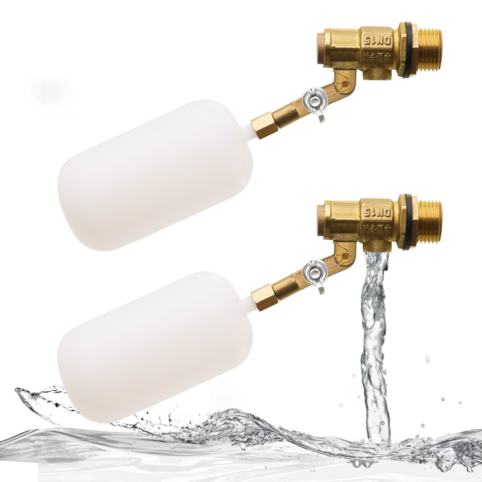 Float Ball Valve - Boule flottante de veau en cuivre