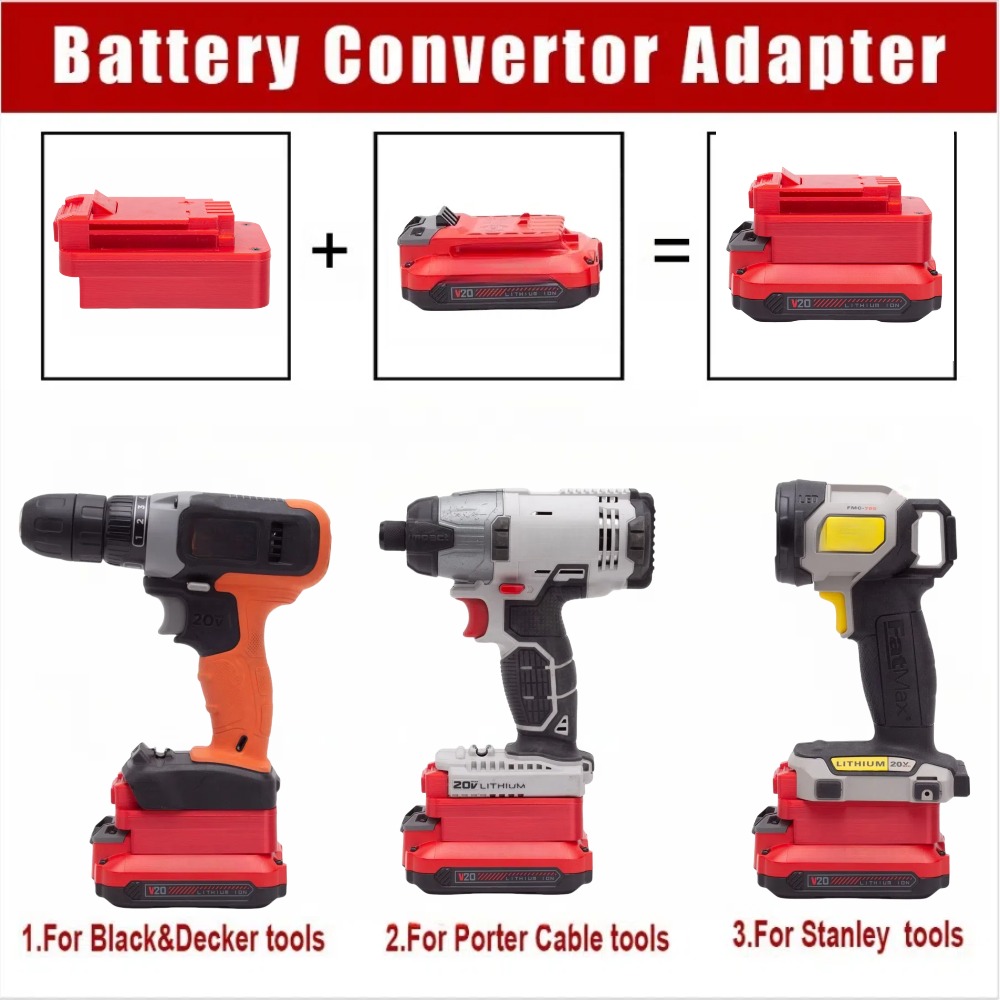 Black+Decker Tool 20V Max - Adaptateur de convertisseur de batterie pour