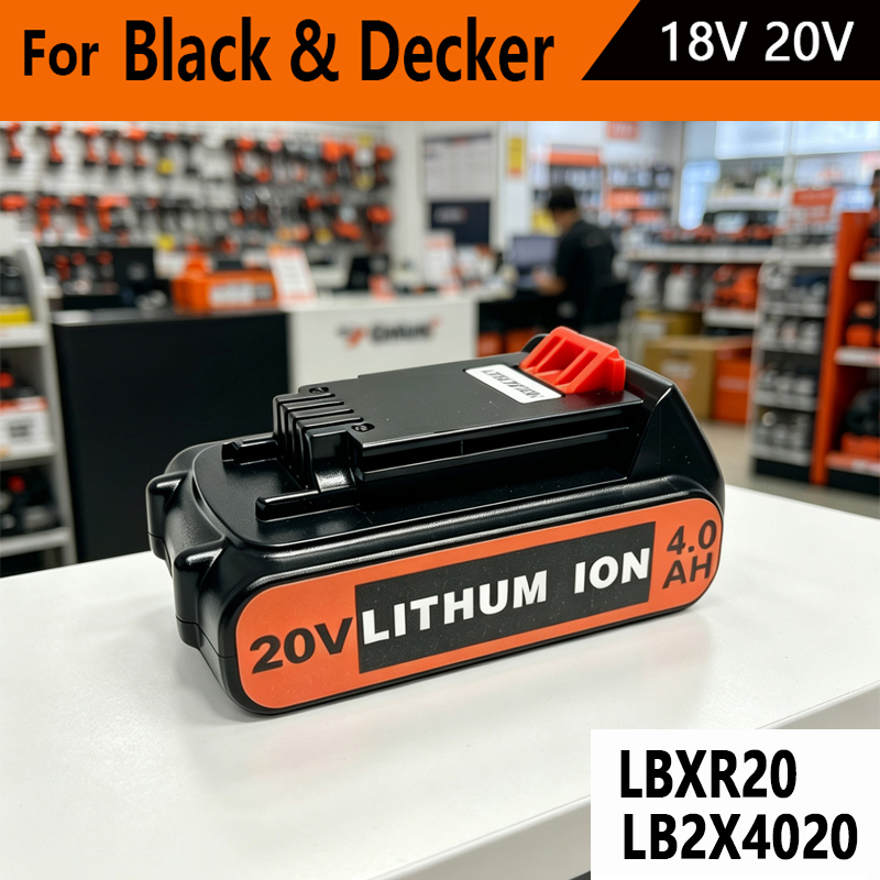 Black+Decker Tool 20V Max - Batterie haute capacité 8Ah LBX20 de