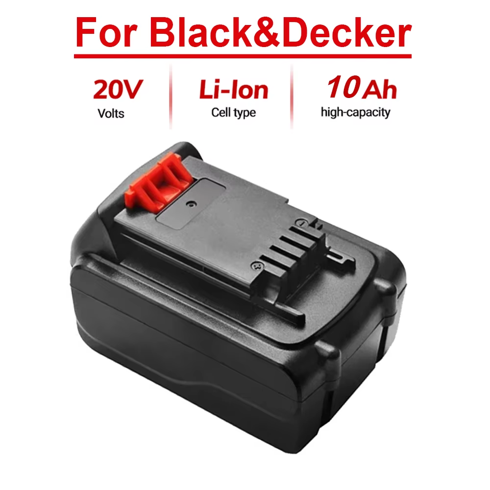 Black+Decker Tool Cordless - Batterie de remplacement 20V 10Ah BL2018