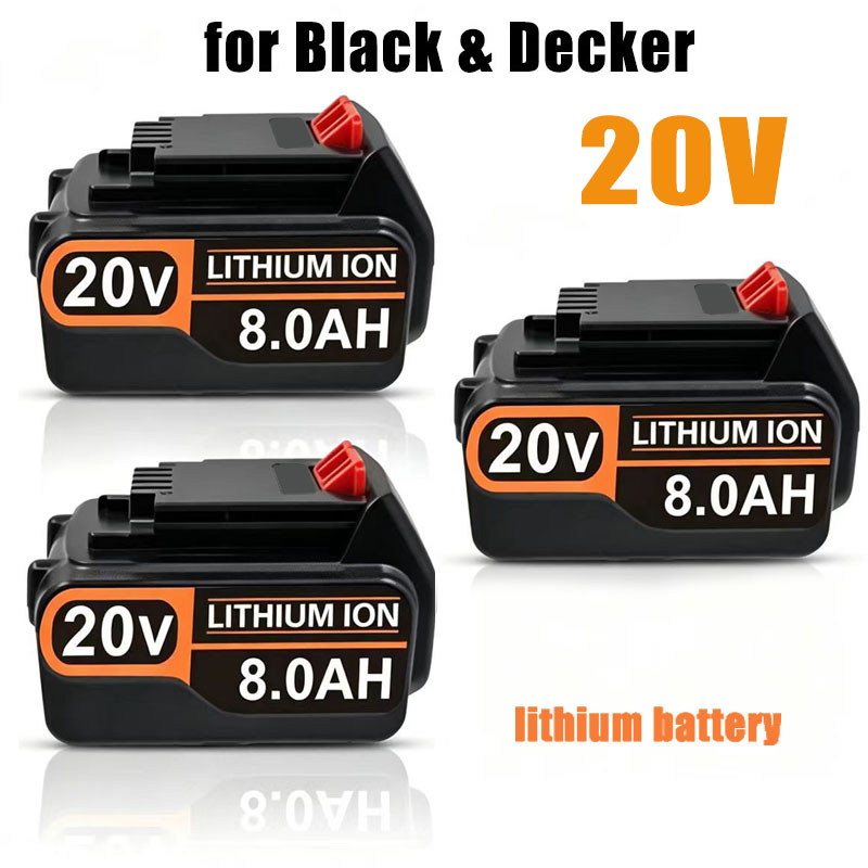 Black+Decker Tool 20V Max - Batterie de remplacement 20V 3.0Ah 4.0Ah