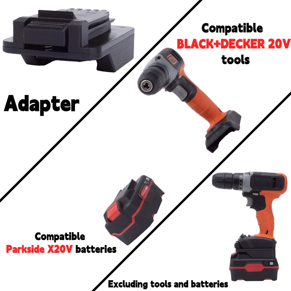 Pour batterie Li-ion Parkside  - Black+Decker Tool Cordless avis et prix