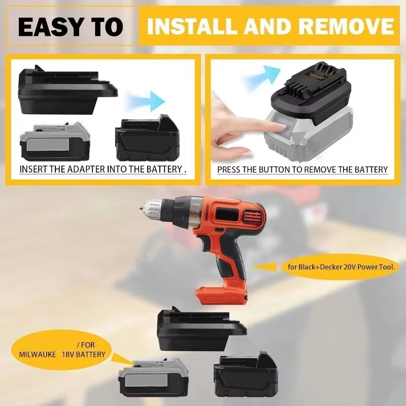 Adaptateur d'outil pour Black  - Black+Decker Tool Cordless avis et prix