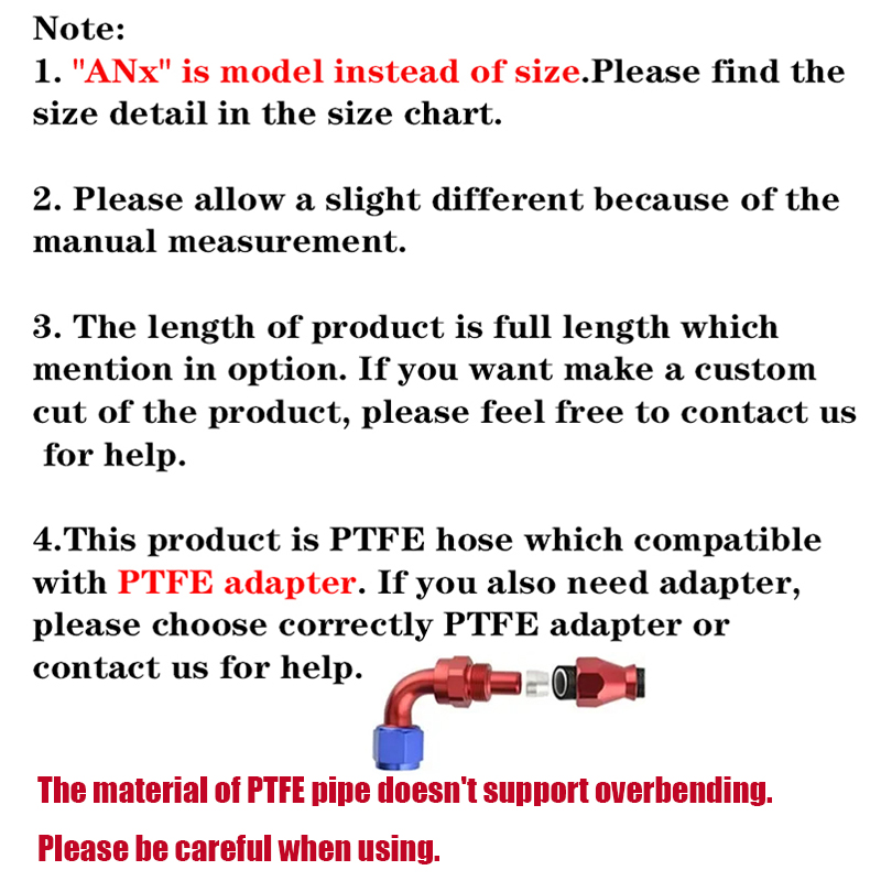 1 M/2 M/3 M/5 M AN3 AN4 AN6 AN - Ptfe Tape Thread avis et prix