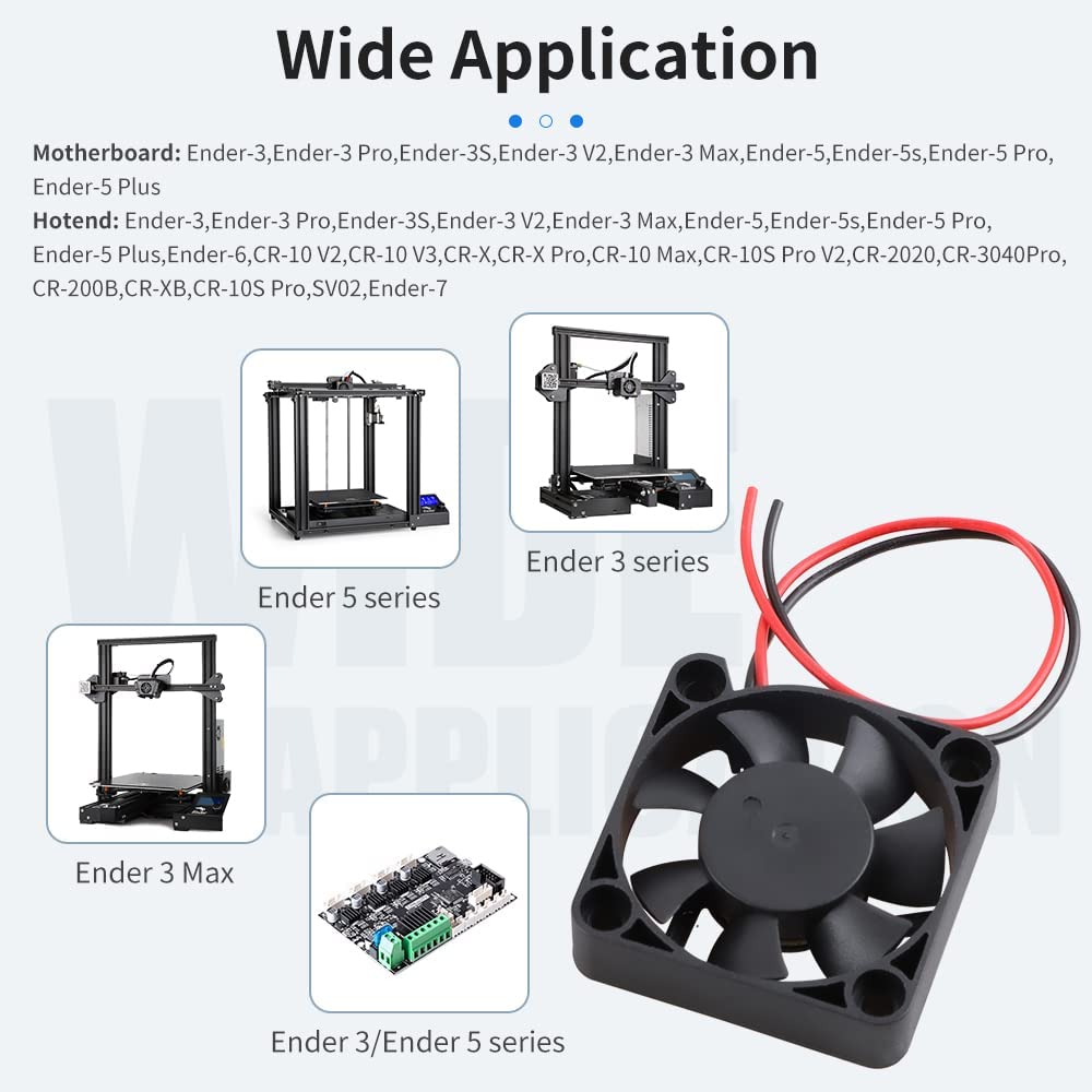 Creality – ventilateurs 4010 o - Creality Printer Ender 3 avis et prix