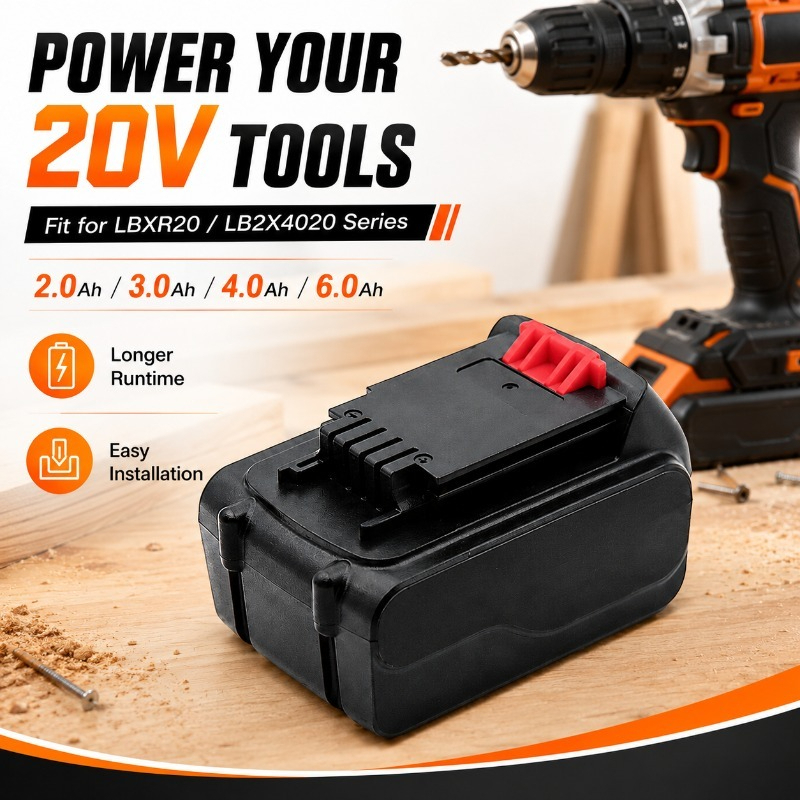 Batterie de remplacement au li - Black+Decker Tool 20V Max avis et prix