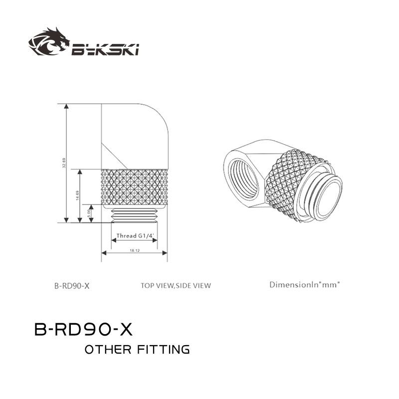 BYKSKI G1/4 ''raccord de Compr - Compression Fitting Brass avis et prix