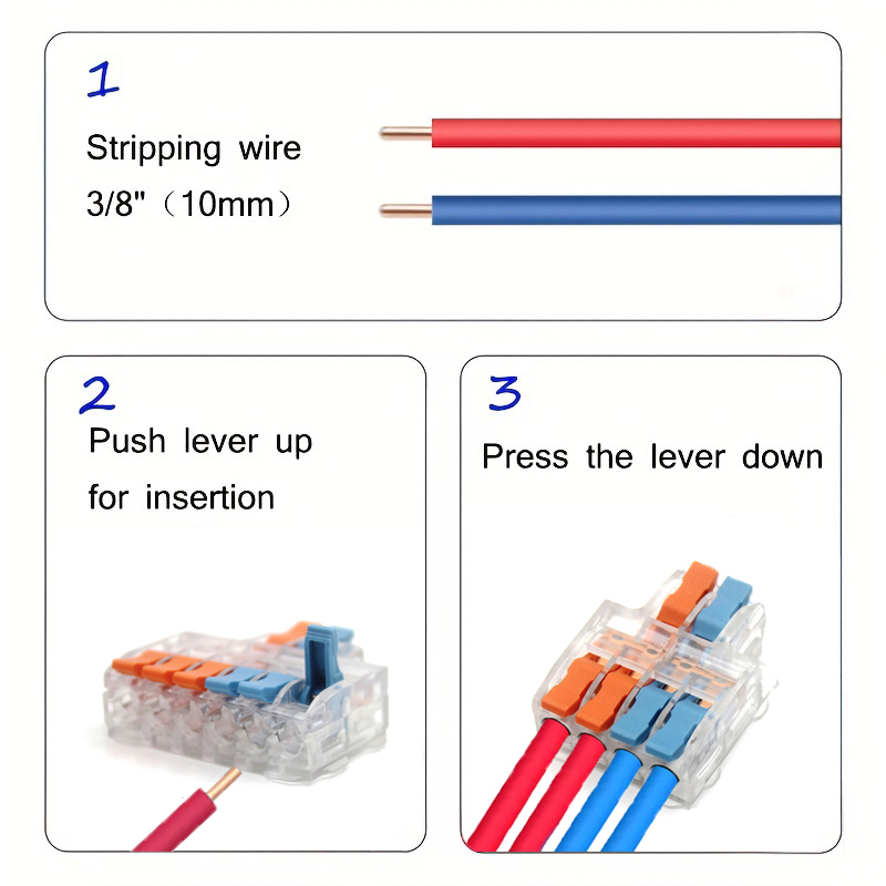 Connecteur de fil rapide unive - Push Fit Connector avis et prix