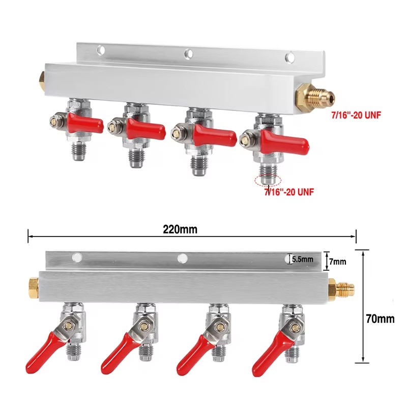 IMAICTUU Collecteur de gaz à 4 - Push Fit Connector avis et prix