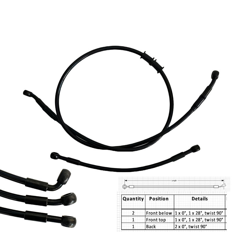 Tuyau de frein tressé hydrauli - Ptfe Tape Thread avis et prix