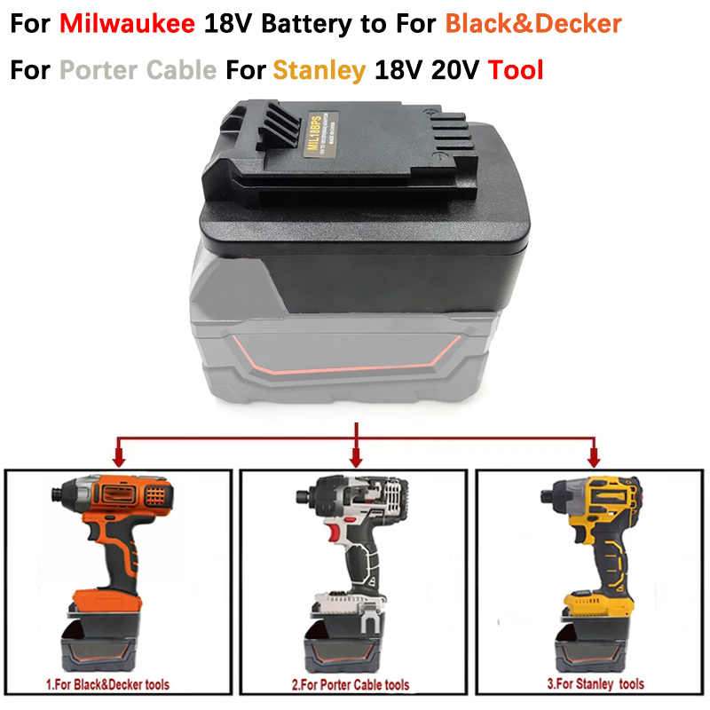Adaptateur de batterie pour ou - Black+Decker Tool 20V Max avis et prix