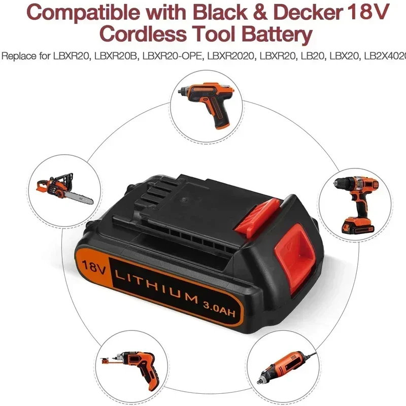 18V 3.0Ah BL2018 remplacement  - Black+Decker Tool 20V Max avis et prix