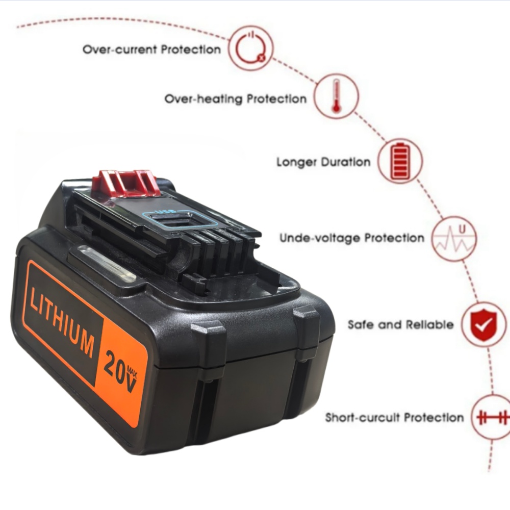 Batterie de remplacement haute - Black+Decker Tool 20V Max avis et prix
