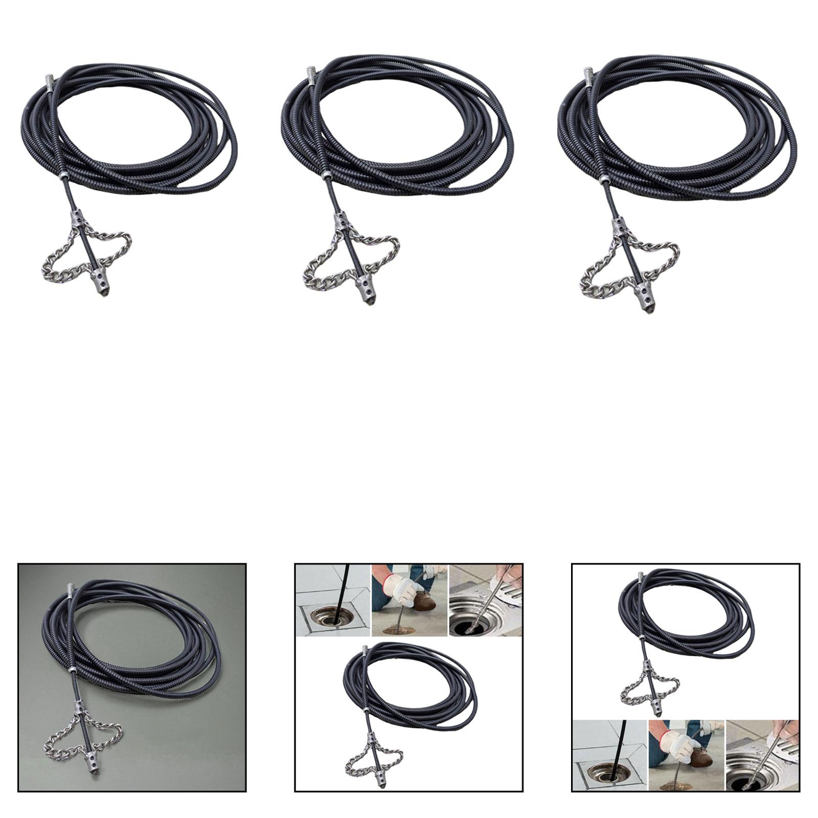 Serpent de plomberie en métal, - Drain Snake Flexible avis et prix