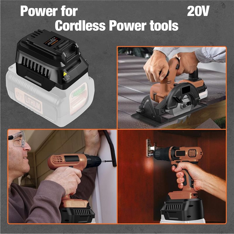 【RECOMENDAR】 adaptateur de bat - Black+Decker Tool Cordless avis et prix