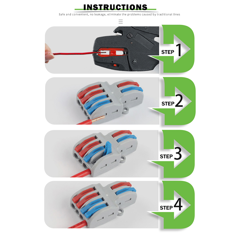 Connecteur de fil électrique u - Push Fit Connector avis et prix