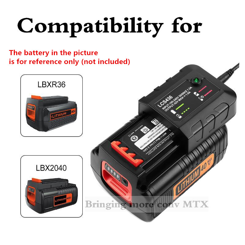 Chargeur de batterie Li-ion 36 - Black+Decker Tool Cordless avis et prix