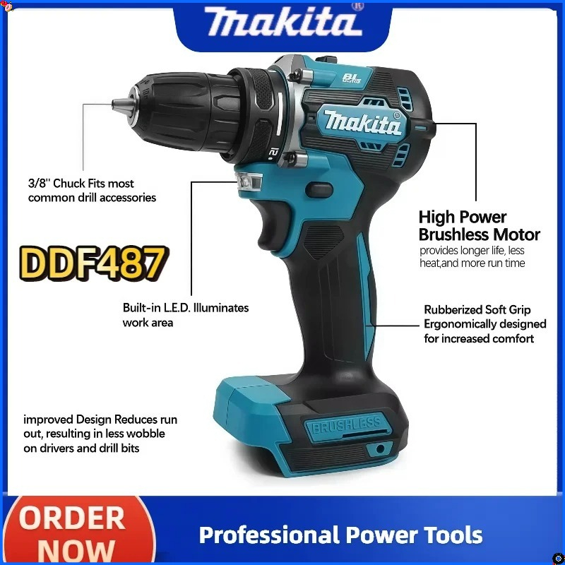 Makita DDF487 Tournevis sans f - Makita Drill Ddf484 avis et prix